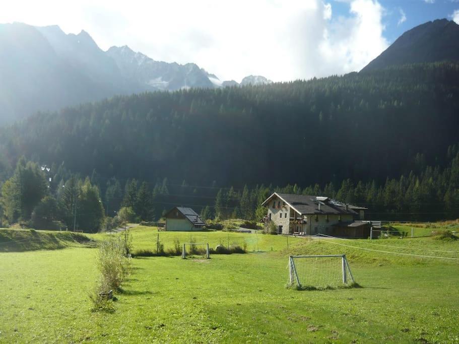 Chalet Rustico Bertolini Per Gruppi! Villa Vermiglio Eksteriør bilde