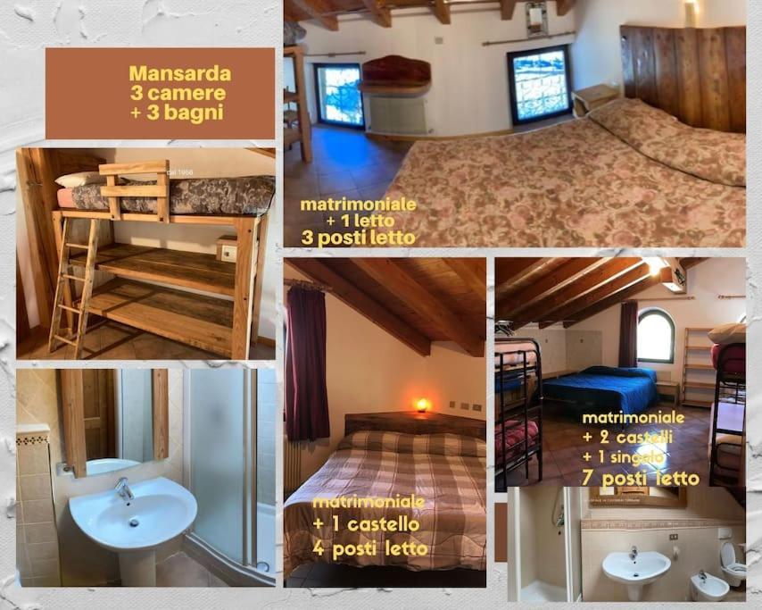 Chalet Rustico Bertolini Per Gruppi! Villa Vermiglio Eksteriør bilde