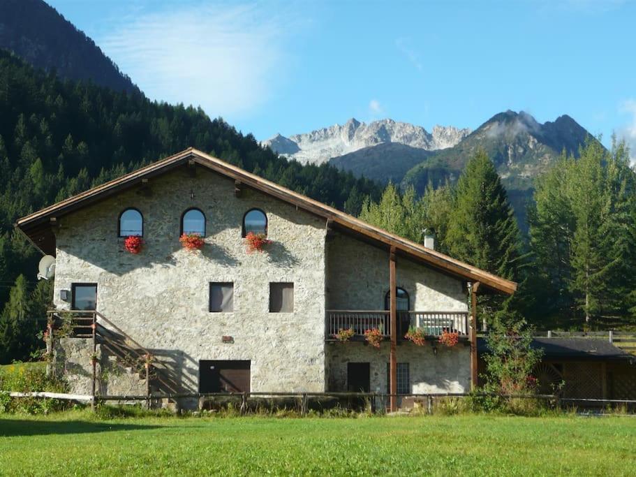 Chalet Rustico Bertolini Per Gruppi! Villa Vermiglio Eksteriør bilde